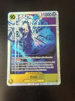 Enel EB02-052 Extra Booster Anime 25th Collection SR One Piece CCG NM - Image 1