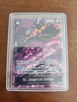 St Jaygarcia Saturn Alt OP13-083 NM One Piece TCG Canadian Seller Pack Fresh - Image 1