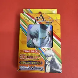 Weiss Schwarz Persona 4 Trial 50 Card Deck English Edition Preowned Complete - Image 1
