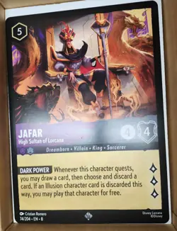 Oversized Lorcana Promo 7 Card Bundle. BNIB - Image 1