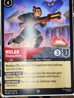 Oversized Lorcana Promo 7 Card Bundle. BNIB - Image 4