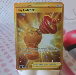 Pokemon TCG - Toy Catcher 233/203 - Evolving Skies - Holo Secret Rare Card - Image 1