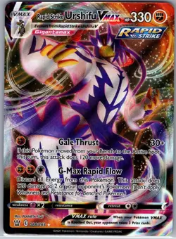 Rapid Strike Urshifu VMAX 088/163 SWSH05: Battle Styles - Pokemon Card - NM - Image 1