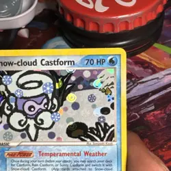 Snow-cloud Castform 25/101 Rare Hidden Legends Reverse Holo Pokemon Card - Image 4