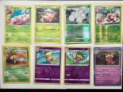 Pokemon Card Lot - Exeggcute & Exeggutor X8 Unique Cards - A119 - Image 1