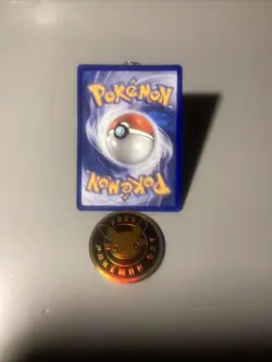 Pokemon Pikachu Stamped Day 2026 Promo Cosmos Holo 051/162 Card With Coin. NM - Image 3
