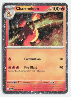 Charmeleon - (Cosmos Holo) Holo Promo Miscellaneous Cards & Products 005/165 NM - Image 1