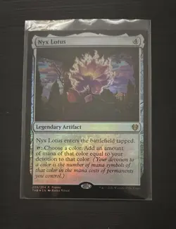 NYX Lotus #235 Foil Theros Beyond Death Magic: The Gathering Card - Image 1