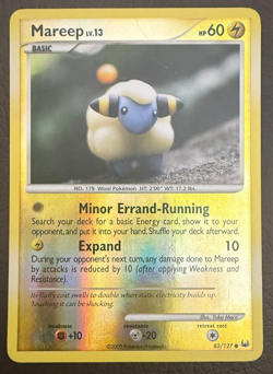 Mareep Pokemon Card - Platinum 82/127 Reverse Holo Card NM (2009) - Image 1