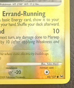 Mareep Pokemon Card - Platinum 82/127 Reverse Holo Card NM (2009) - Image 5