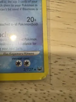 Pokemon Cards - Blastoise 2/127 - Platinum - Holo - NM - Image 5