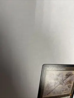 Staff Of Domination Schematic Nonfoil Card #119 MTG LP - Image 4