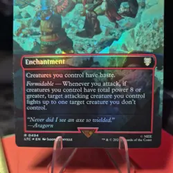 MTG Gimli's Reckless Might (Borderless) [The Lord of the Rings: Tales of Middle- - Image 3