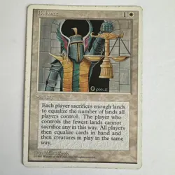 Magic the Gathering - Fourth Edition Balance 1995 256 Rare - Image 1