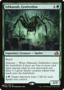 x1 Ishkanah, Grafwidow - The List M MTG The List M/NM, English - Image 1