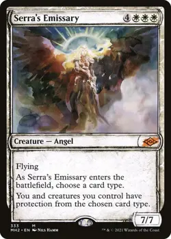 Serra's Emissary (Showcase) 333 Mythic Modern Horizons 2 Near Mint - Image 1