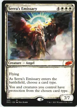 Serra's Emissary (Showcase) 333 Mythic Modern Horizons 2 Near Mint - Image 2
