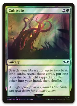 Cultivate (Surge Foil) #211 (NM) Warhammer 40,000 40K Magic MTG - Image 1