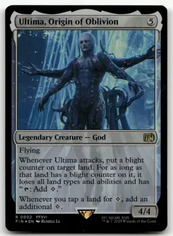 Ultima, Origin of Oblivion #2 (Foil) (NM) Final Fantasy FIN Magic MTG - Image 1