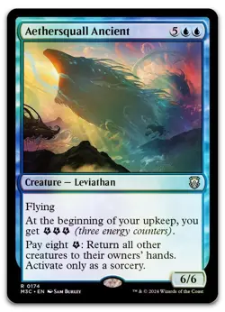 Aethersquall Ancient (Ripple Foil) #174 (NM) Modern Horizons 3 M3C Magic MTG - Image 1