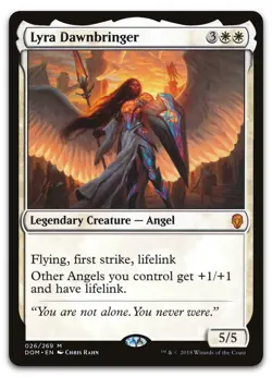 Lyra Dawnbringer #26 (NM) Dominaria DOM Magic MTG - Image 1