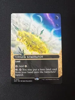 2025 MTG Edge Of Eternities Terrain Generator Borderless #43 - Image 1
