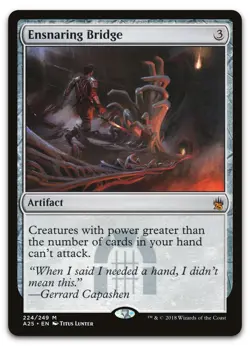 Ensnaring Bridge #224 (NM) Masters 25 A25 Magic MTG - Image 1