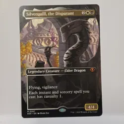 Silverquill, the Disputant (Borderless) Secrets of Strixhaven Regular - Image 1