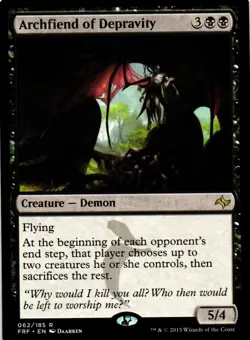 Archfiend of Depravity – Fate Reforged 62 FRF • R - Image 1