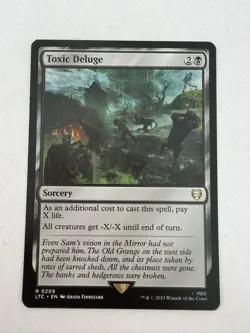 Toxic Deluge ~ Commander: The Lord of the Rings [ NM ] [ Magic MTG ] - Image 1