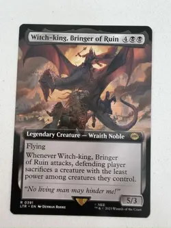 Witch-king, Bringer of Ruin ~ The Lord of the Rings [ NM ] [ MTG ] - Borderless - Image 1