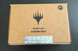 Magic the Gathering Secret Lair Dandan Deck Factory Sealed In Hand MTG WotC - Image 1