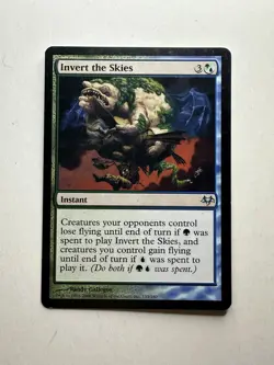 Invert the Skies LP Eventide Magic The Gathering Mtg Lightly Played Uncommon - Image 1