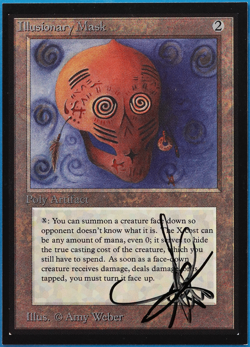 Illusionary Mask Collectors' Edition - International NM SIGNED (504776) ABUGames - Image 1