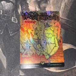 Hew The Entwood X1 Mtg Lord Of The Rings Nm Foil Borderless Poster - Image 1