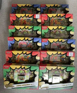 Pokemon TCG Ascended Heroes Mega Feraligatr Meganium & Emboar EX Box Sealed x12 - Image 2