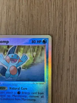 Pokemon TCG - Marshtomp 41/109 Ruby and Sapphire Reverse Holo - 2003 English - Image 4