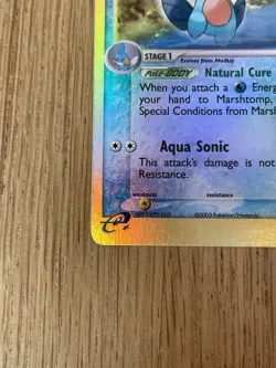 Pokemon TCG - Marshtomp 41/109 Ruby and Sapphire Reverse Holo - 2003 English - Image 5