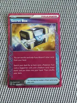 Pokemon Secret Box ACE SPEC 163/167 Twilight Masquerade Trainer Card NM - Image 2