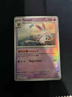 Pokemon TCG Sylveon (Master Ball Pattern) 40/131 Prismatic Evolutions Holo NM - Image 2