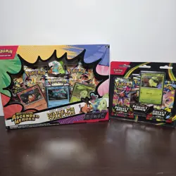 Pokemon TCG Ascended Heroes Deluxe Pin Collection & Perfect Order 3-Pack Blister - Image 1