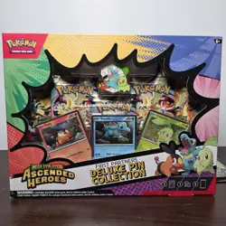 Pokemon TCG Ascended Heroes Deluxe Pin Collection & Perfect Order 3-Pack Blister - Image 2