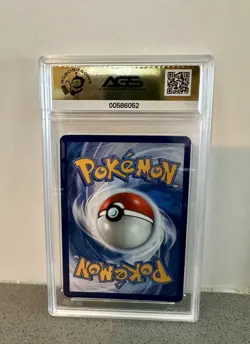 POKEMON MEGA HAUNTER FA BLACK STAR PROMO #027 AGS 10 GEM MINT - Image 2