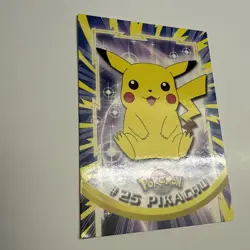 Pikachu #25 Pokemon Topps TV Animation Edition Vintage 1999 Blue Label LP - Image 2