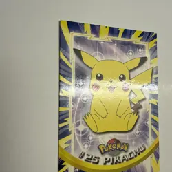 Pikachu #25 Pokemon Topps TV Animation Edition Vintage 1999 Blue Label LP - Image 3