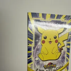 Pikachu #25 Pokemon Topps TV Animation Edition Vintage 1999 Blue Label LP - Image 4