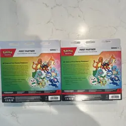 Pokemon First Partner Illustration Collection Series 1 2 Box Promo Oversized - Image 2