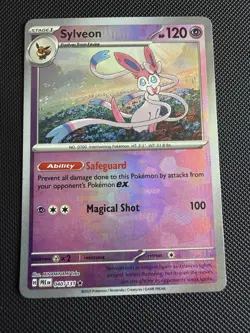 Pokemon Sylveon 040/131 Prismatic Evolutions - Rare Holo - Master Ball - NM - Image 1