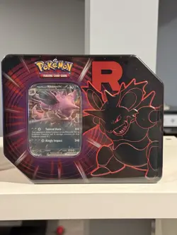 Pokemon Team Rocket Tins Nidoking ex, Persian Set of 2 Sealed - Image 2