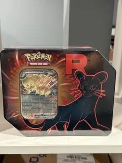 Pokemon Team Rocket Tins Nidoking ex, Persian Set of 2 Sealed - Image 4